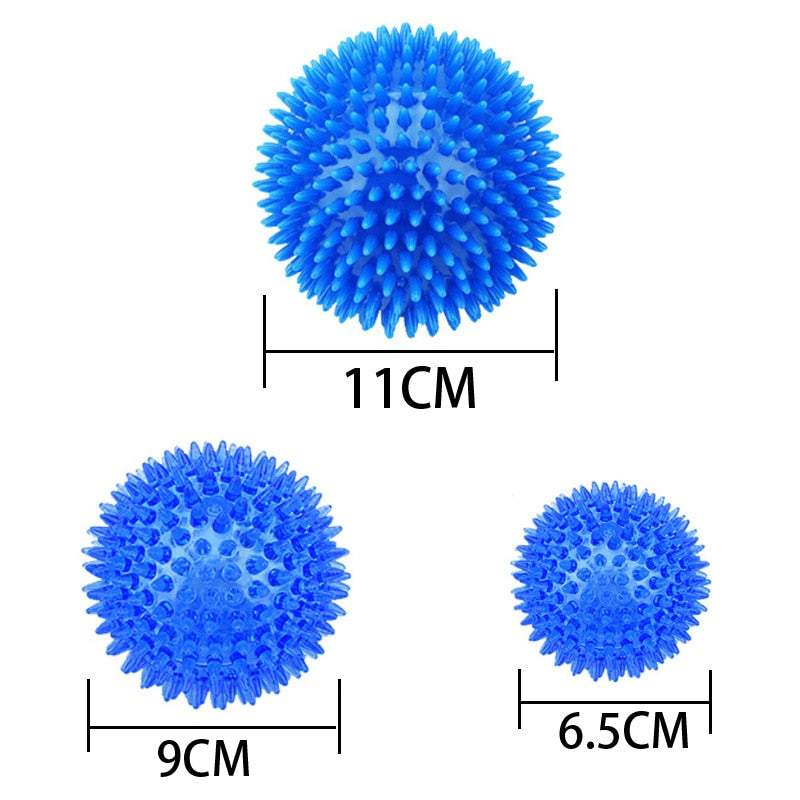 Polka Squeaky Tooth Cleaning Ball