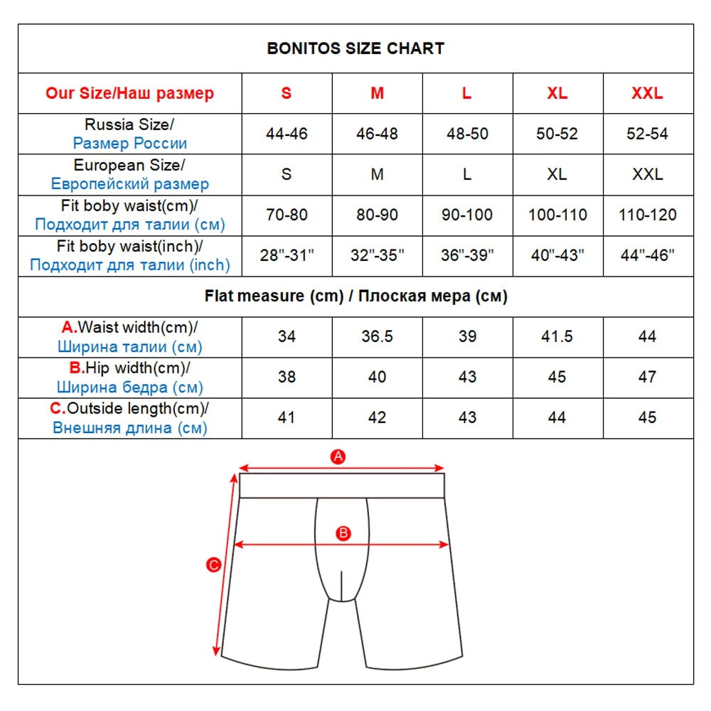 Long Leg Boxer Shorts For Men