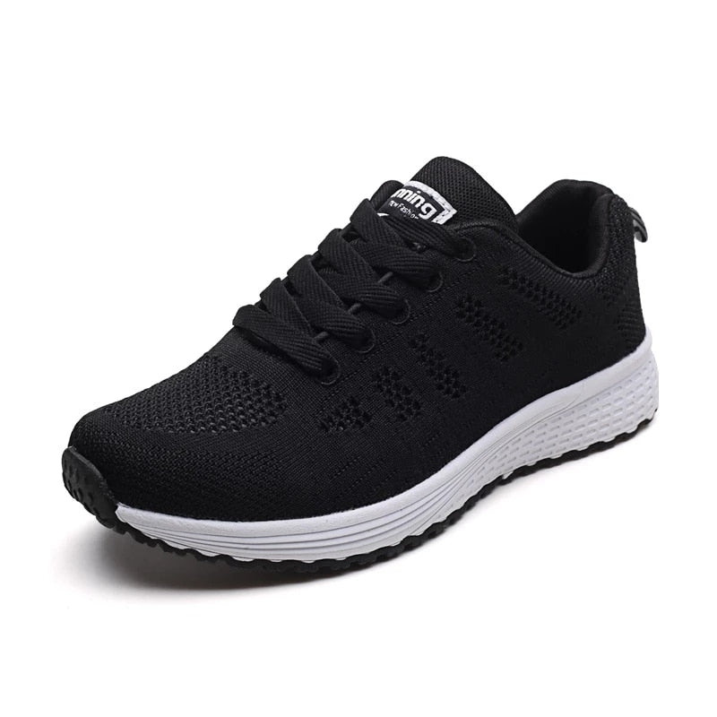 Breathable Walking Mesh Flat Shoes Sneakers