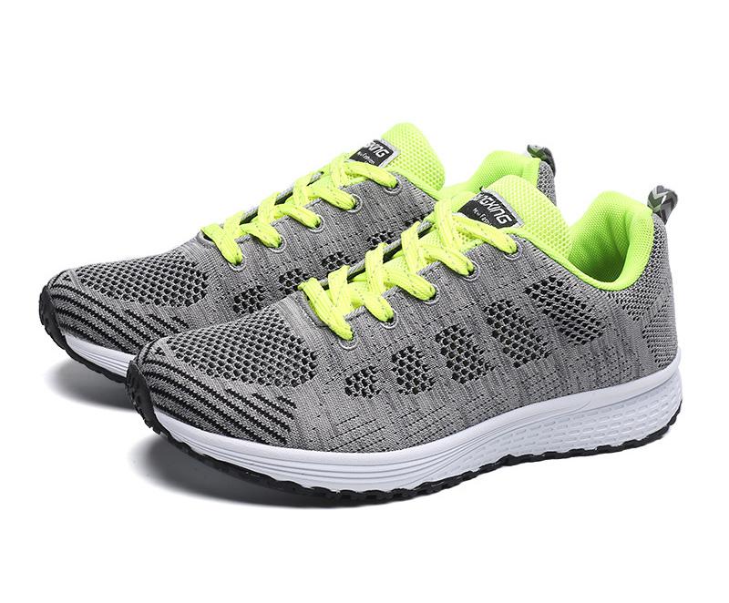 Breathable Walking Mesh Flat Shoes Sneakers