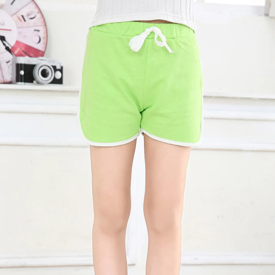 Kids Candy Color Summer Shorts