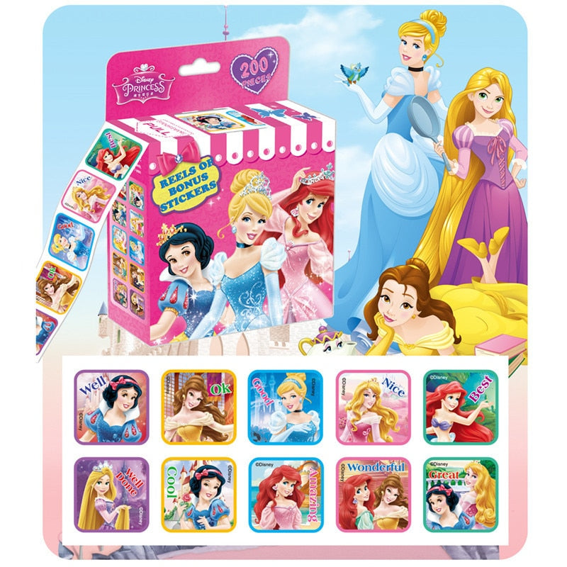 Disney Cartoon Pull Out Stickers