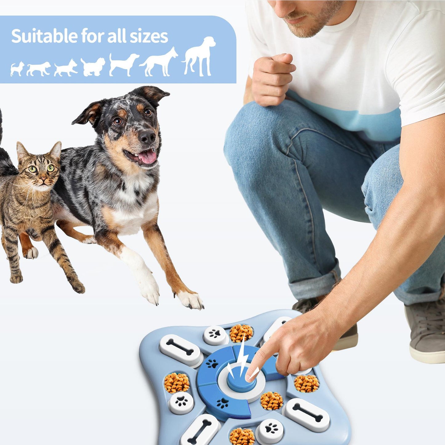 Interactive Increase Puppy IQ Food Dispenser