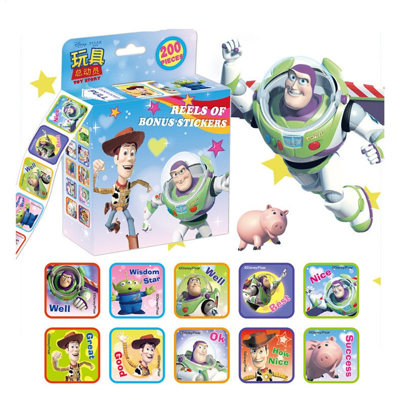 Disney Cartoon Pull Out Stickers