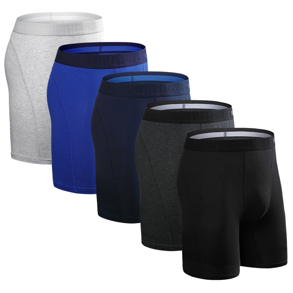 Long Leg Boxer Shorts For Men