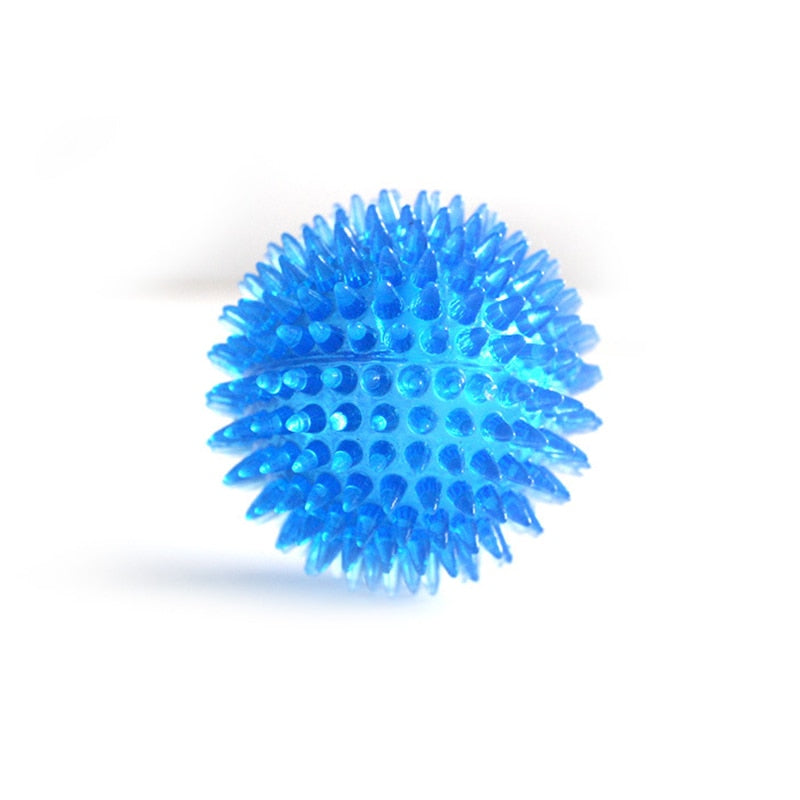 Polka Squeaky Tooth Cleaning Ball