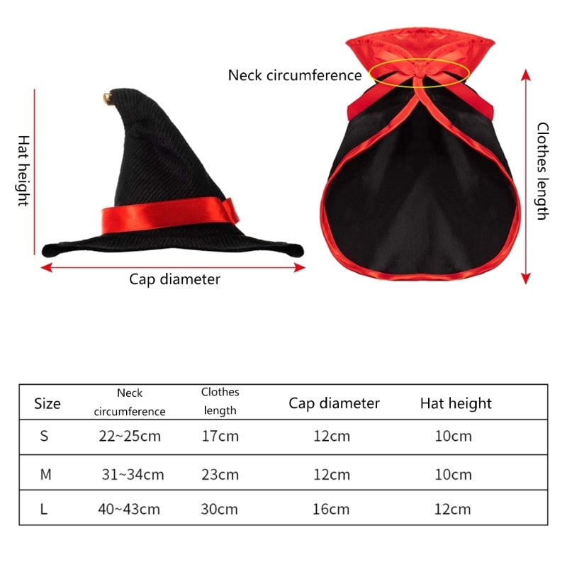 Halloween  Theme Pet Funny Party Costume