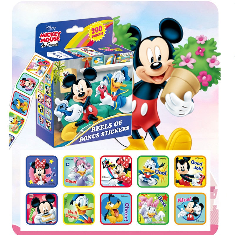 Disney Cartoon Pull Out Stickers