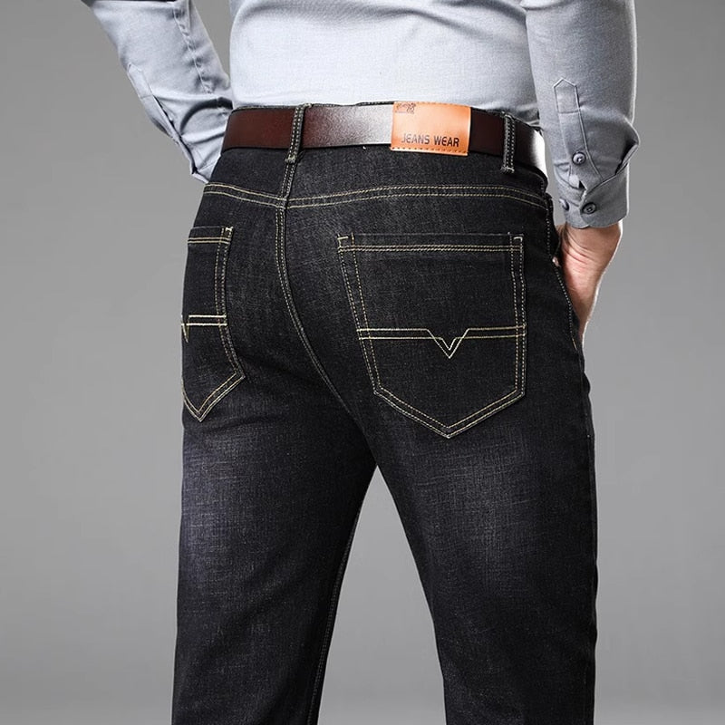 Slim-fit Straight Men's Pants