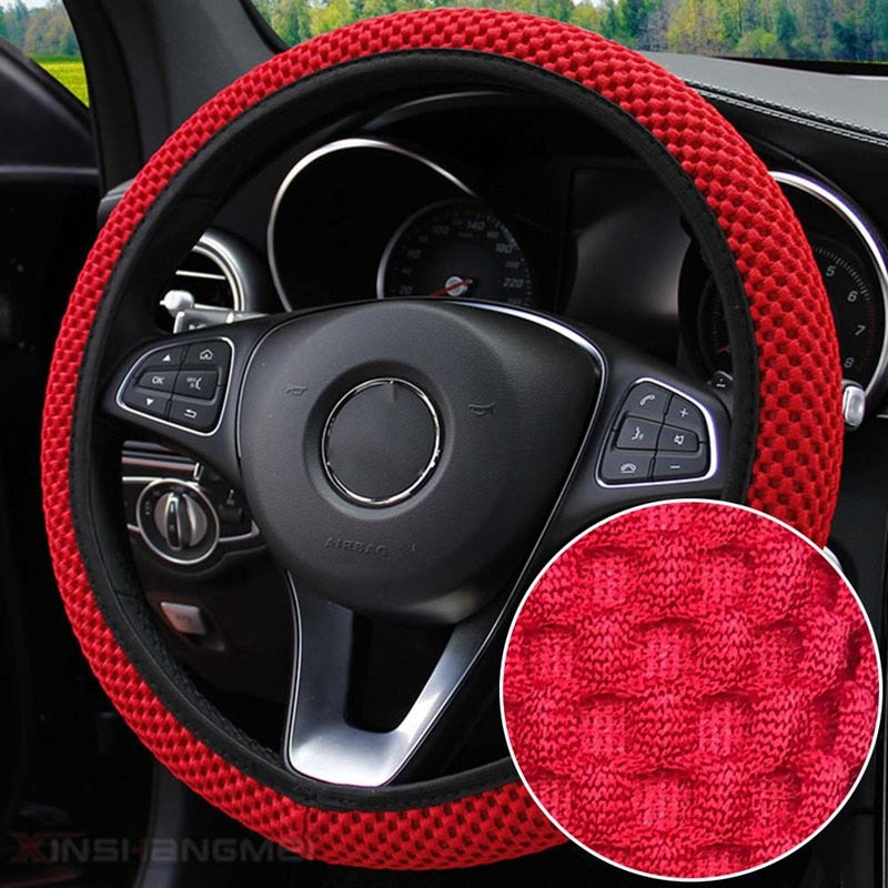 Universal steering wheel cover