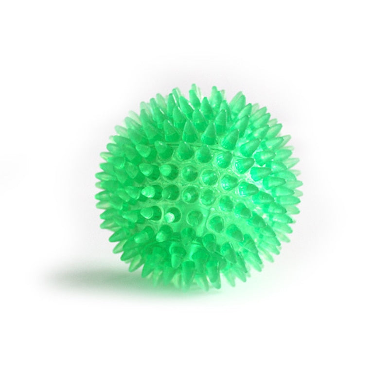 Polka Squeaky Tooth Cleaning Ball