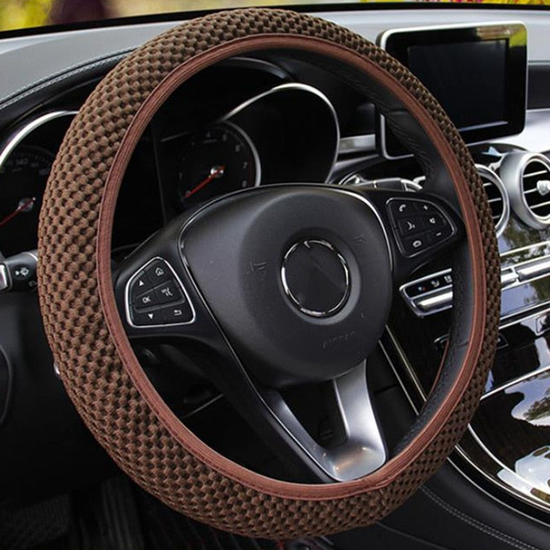 Universal steering wheel cover