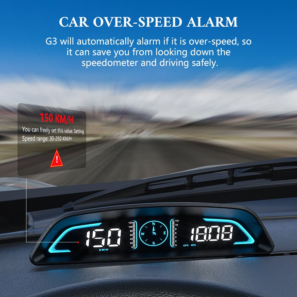 Auto Speedometer Head Up Display Car Accessories