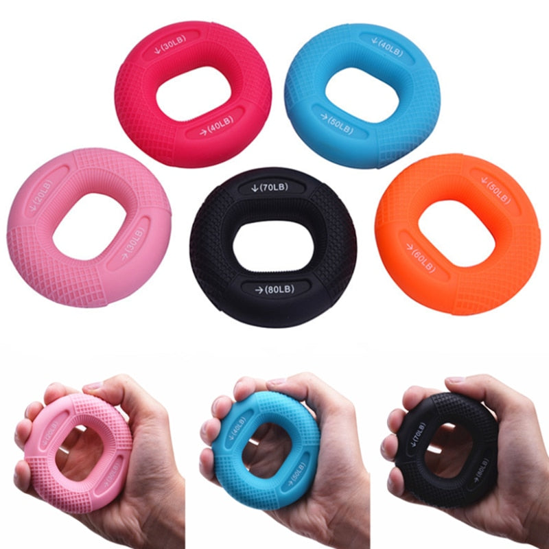 Silicone Adjustable Hand Grip Finger Trainer