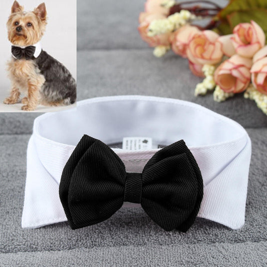 1PC Pet Puppy Dogs Adjustable Bow Tie