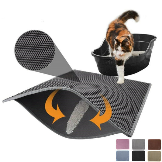 Waterproof EVA Double Layer Cat Litter Mat