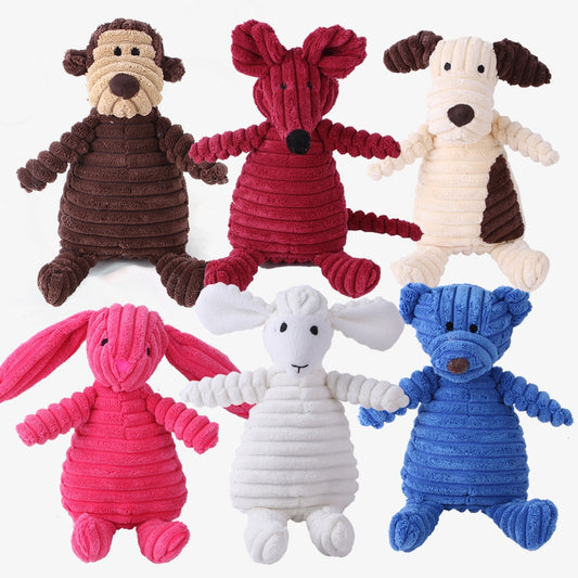 Wear-resistant Squeak Cute Bear Fox Toys